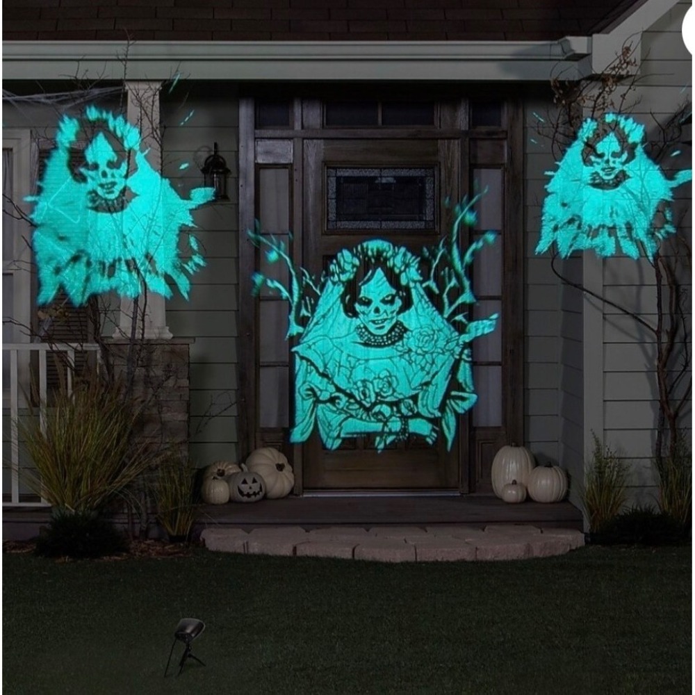 Disney Haunted Mansion LED Bride Constance Hatchaway HALLOWEEN PROJECTION LIGHT